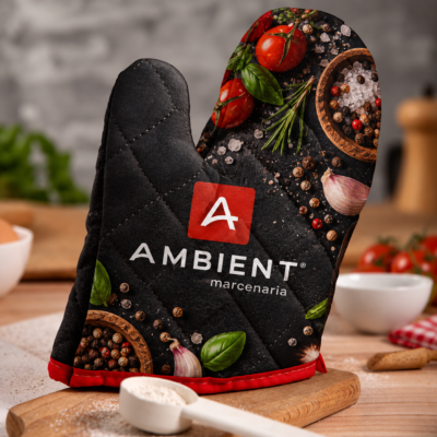 Luva de Forno Personalizada com Manta R1