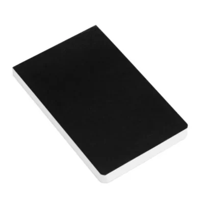Bloco para Anotações Simples - Preto - 100 Fls personalizado com logo