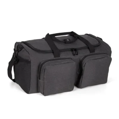 Bolsa Esportiva em RPET - Cinza Escuro - 30L personalizada com logo
