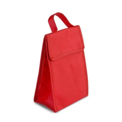 Bolsa Térmica em TNT 80g/M² - Vermelha- 27x17x10,5cm personalizada com logo