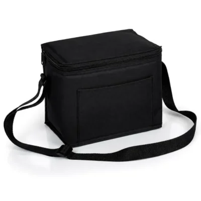 Bolsa Térmica Preta - 4L - 20x15x16cm - Não Impermeável personalizada com logo