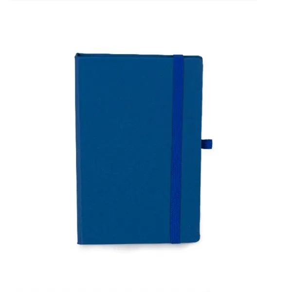 Caderneta S/ Pauta Azul - 14x21cm personalizada com logo - imagem 2