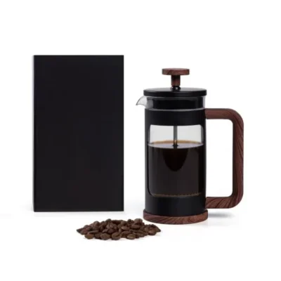 Cafeteira Prensa Francesa em Vidro e Aço Inox - 350ml