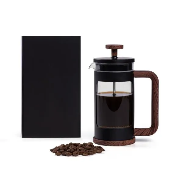Cafeteira Prensa Francesa em Vidro e Aço Inox - 350ml