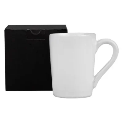 Caneca em Cerâmica Branca - 230ml personalizada com logo