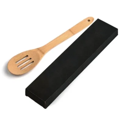 Colher Perfurada em Bambu Utility - 30cm com Embalagem
