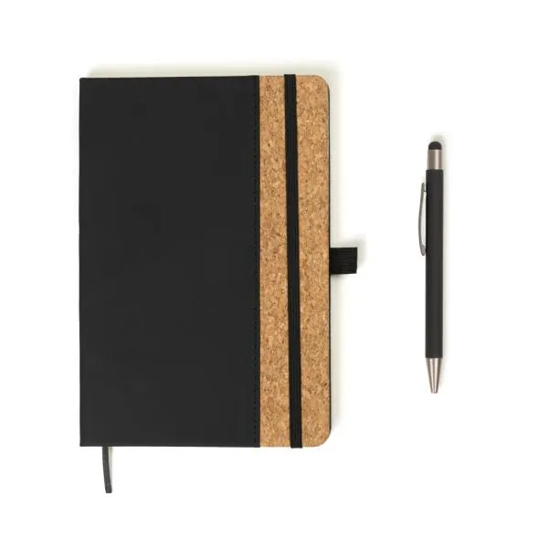 Conjunto Caderno e Caneta - 2 pçs personalizado com logo - imagem 3