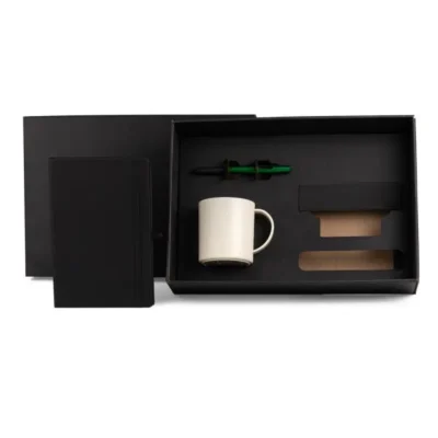 Conjunto Caneca personalizada com logo