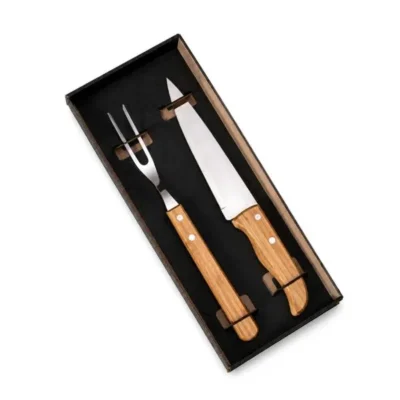 Conjunto de Faca 7" e Garfo - 2 pçs