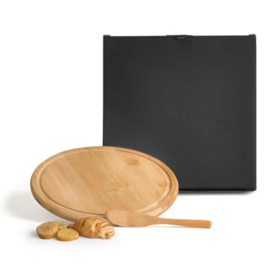 Conjunto para Petisco em Bambu - 2 pçs
