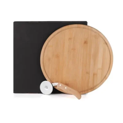 Conjunto para Pizza em Bambu Napoli 35cm - 2 Pçs
