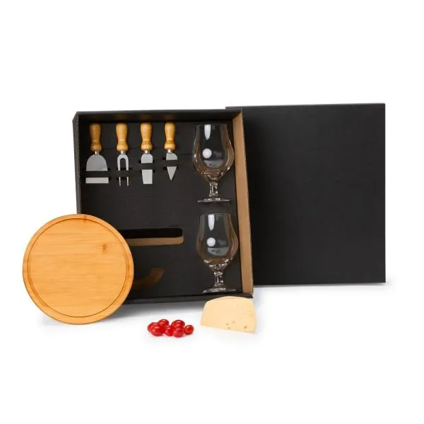 Conjunto para Queijo e Cerveja - 7 pçs