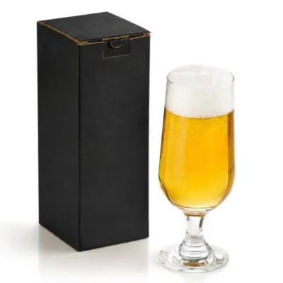 Copo de Vidro para Cerveja e Drinks 300ml personalizado com logo