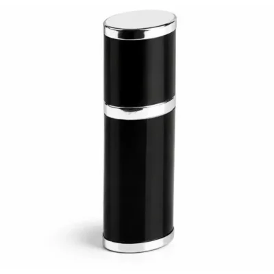 Estojo para Caneta em Alumínio Preto personalizada com logo