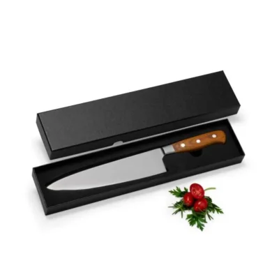 Faca Premium em Madeira e Inox