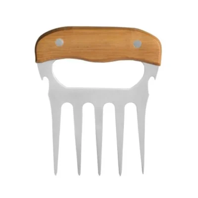 Garfo com 5 Dentes em Madeira