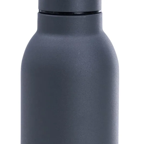 Garrafa em Inox Parede Dupla - Cinza - 470ml personalizada com logo - imagem 3