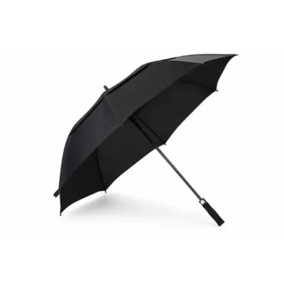 Guarda-chuva Automático Grande Preto - 130cm