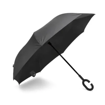 Guarda-chuva Invertido - Cinza - 108cm