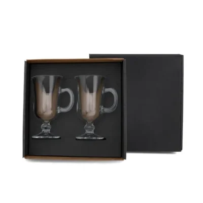 Jogo de Canecas para Café - 2 pçs - 240ml personalizada com logo