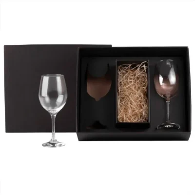 Jogo de Taças de Vidro P / Vinho - 2 pçs