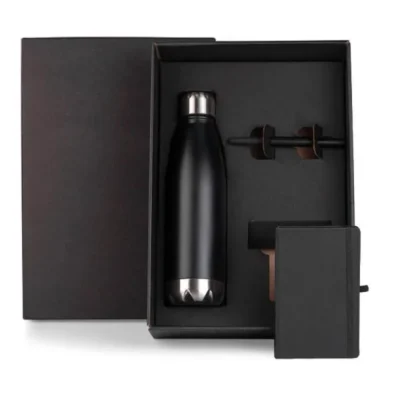 Kit Caderno e Acessórios - 3 pçs personalizado com logo