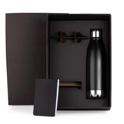 Kit Bloco e Acessórios - 3 pçs personalizado com logo