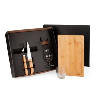 Kit Churrasco e Cerveja e Whisky - 5 pçs