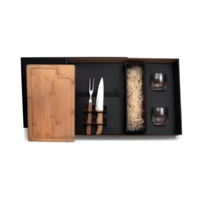 Kit Churrasco e Whisky - 5 pçs