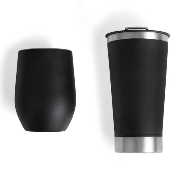 Kit de Copos Térmicos em Aço Inox Kit em Aço personalizado com logo - imagem 3