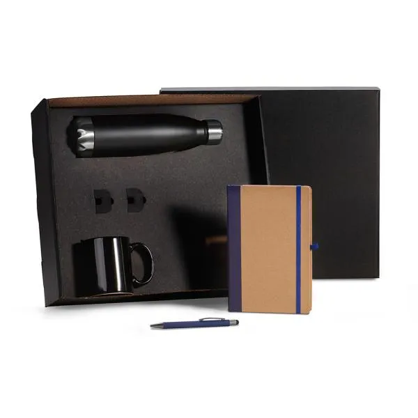 Kit Escritório - Azul - 4 pçs - imagem 2