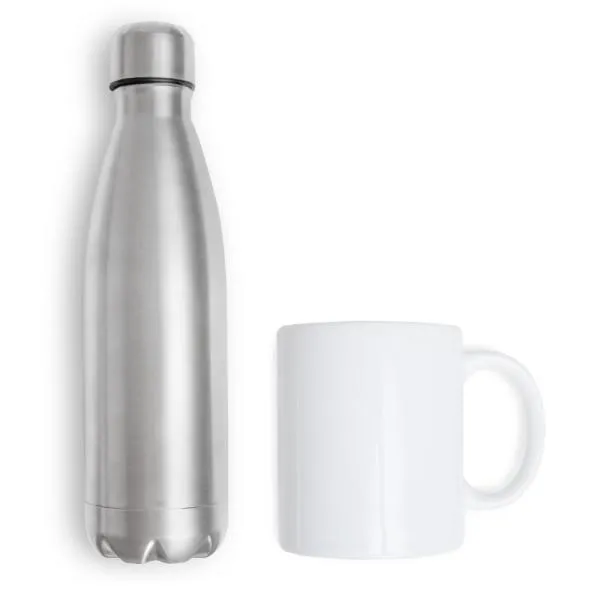 Kit Garrafa e Caneca - 2 personalizada com logo - imagem 2
