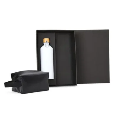 Kit Garrafa e Necessaire - 2 pçs personalizada com logo