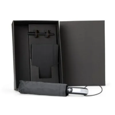 Kit Guarda-chuva, Caderno e Caneta - 3 pçs personalizado com logo