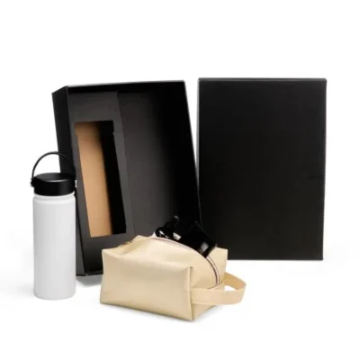 Kit Necessaire e Garrafa - 2 pçs personalizada com logo