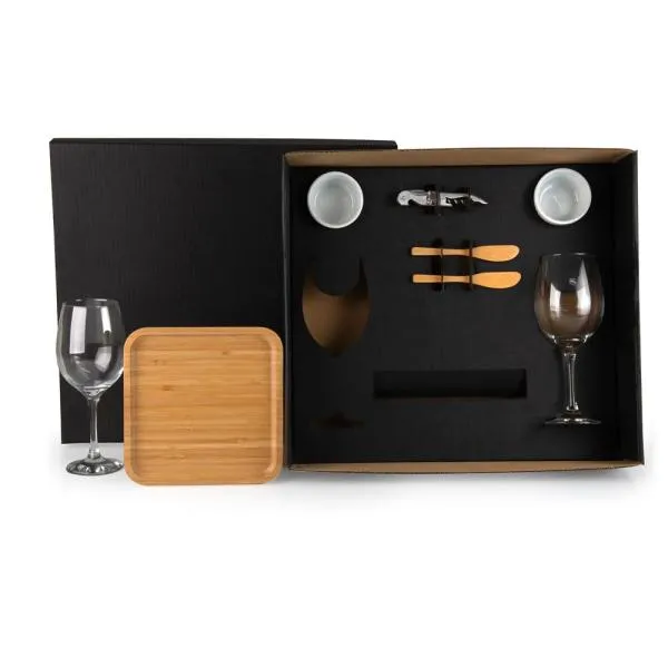 Kit para Petisco e Vinho - 8 pçs