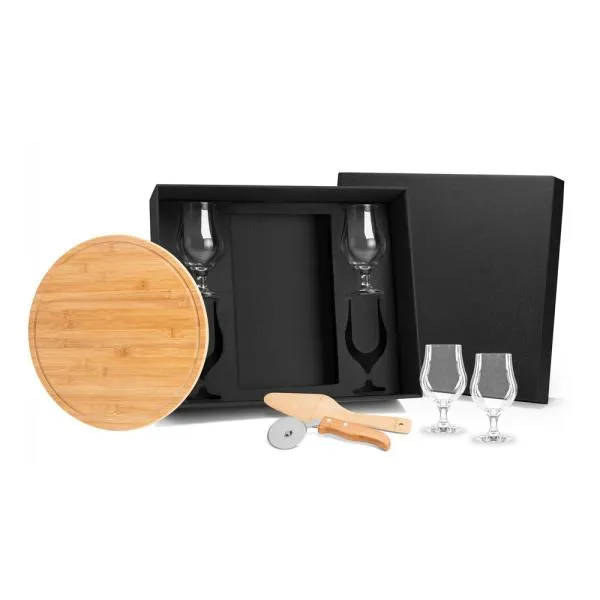 Kit Pizza e Cerveja - 7 pçs - 35cm