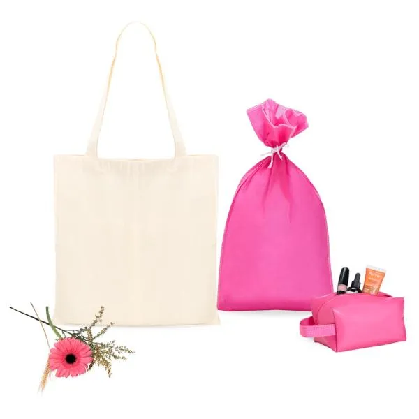 Kit Sacola e Ecobag e Necessaire - 2 pçs personalizada com logo - imagem 2
