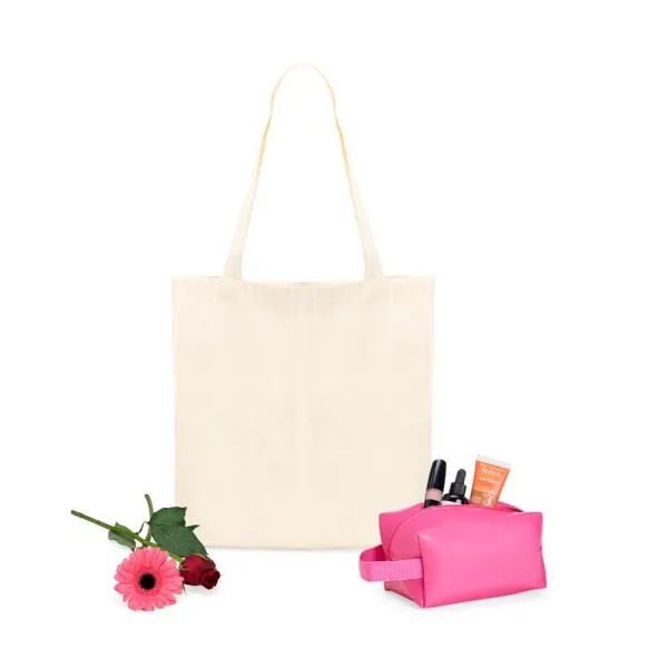 Kit Sacola e Ecobag e Necessaire - 2 pçs personalizada com logo - imagem 3