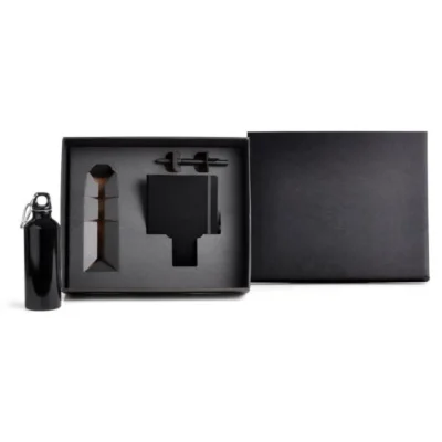 Kit Squeeze, Caderno e Caneta - 3 pçs personalizado com logo