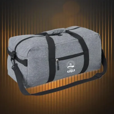 Mala Esportiva em Polyester 300d - Melange Cinza - 31L