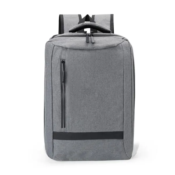 Mochila em Poliéster 300d - Melange Cinza - 18 L personalizada com logo - imagem 3