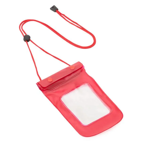 Porta Celular e Smartphone À Prova Dágua - Vermelho - imagem 2