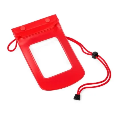 Porta Celular e Smartphone À Prova Dágua - Vermelho