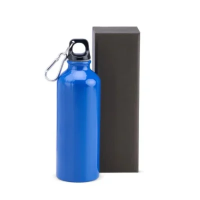 Squeeze em Alumínio Azul - 500ml personalizado com logo