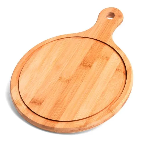 Tábua para Servir em Bambu com Alça - imagem 2