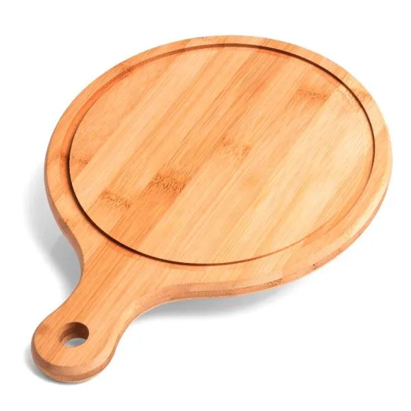 Tábua para Servir em Bambu com Alça - imagem 3